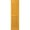 Ekena Millwork 18W x 77H Americraft Two Equal Louver Exterior Real Wood Shutters, Turmeric, PR RW101LV18X77TUH - alternate 4